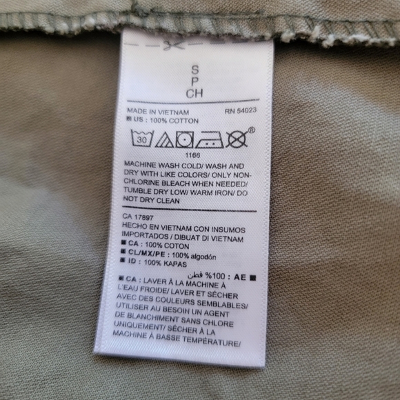 OLD Navy Camouflage Utility Jacket Size S - Picture 8 of 8